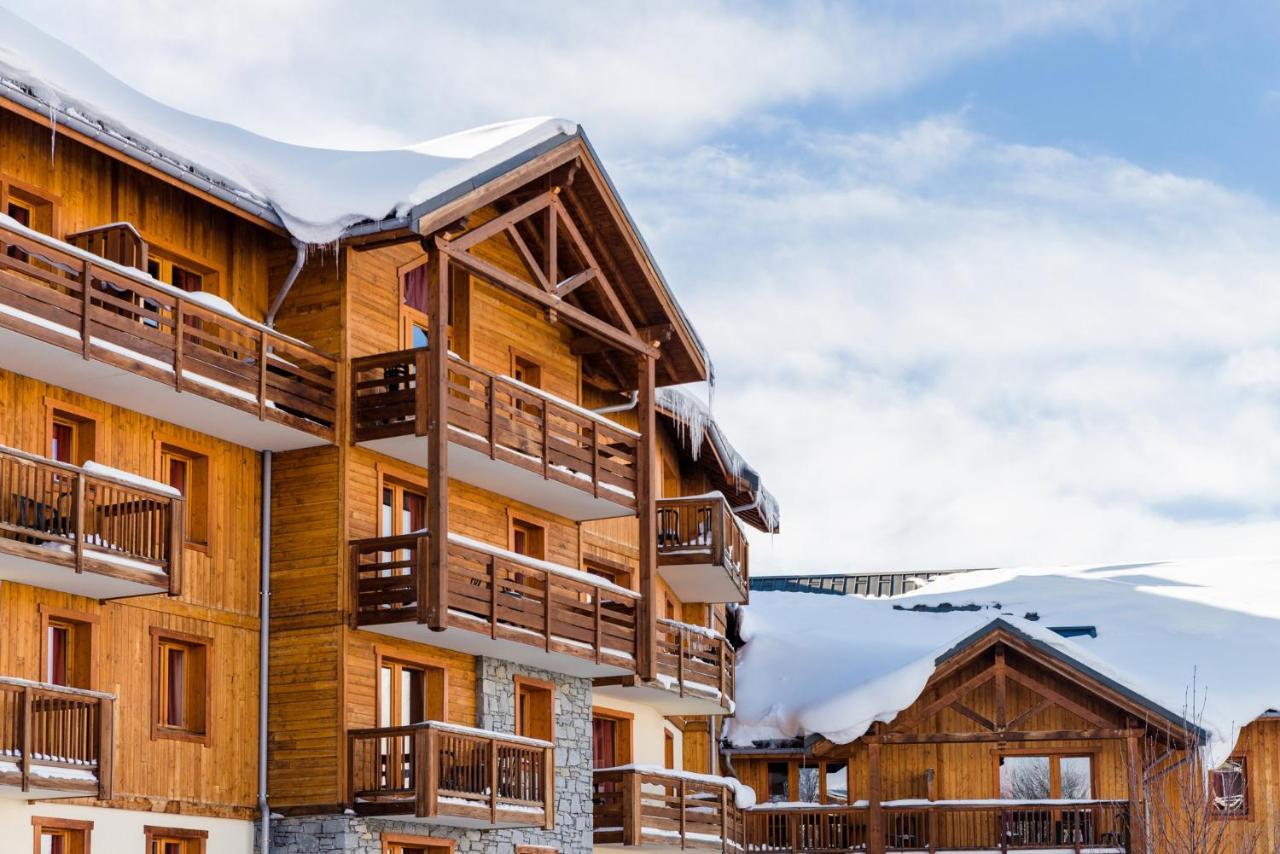 Travelski Home Premium - Residence Les Hauts De Comborciere Fontcouverte-la-Toussuire Bagian luar foto